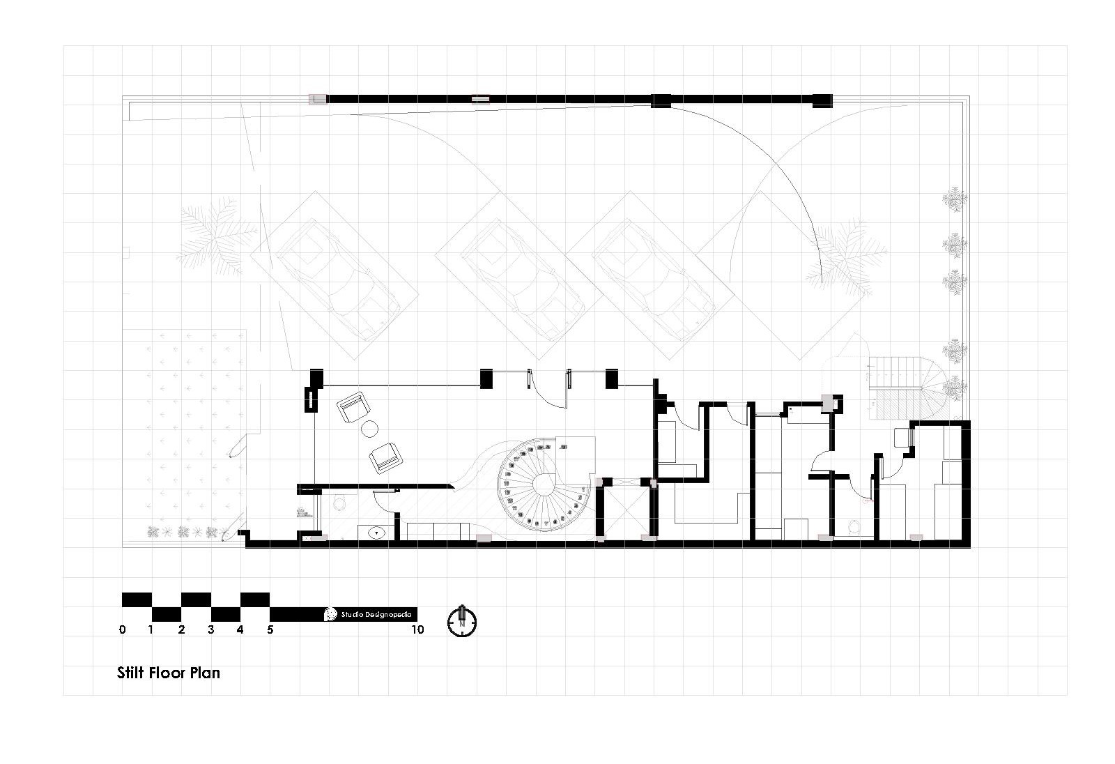 Mehta's Stilt Floor Plan